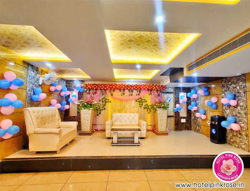 Banquet Hall Functions Kitty Party Hall Hotel Pink Rose Garhshankar Hoshiarpur