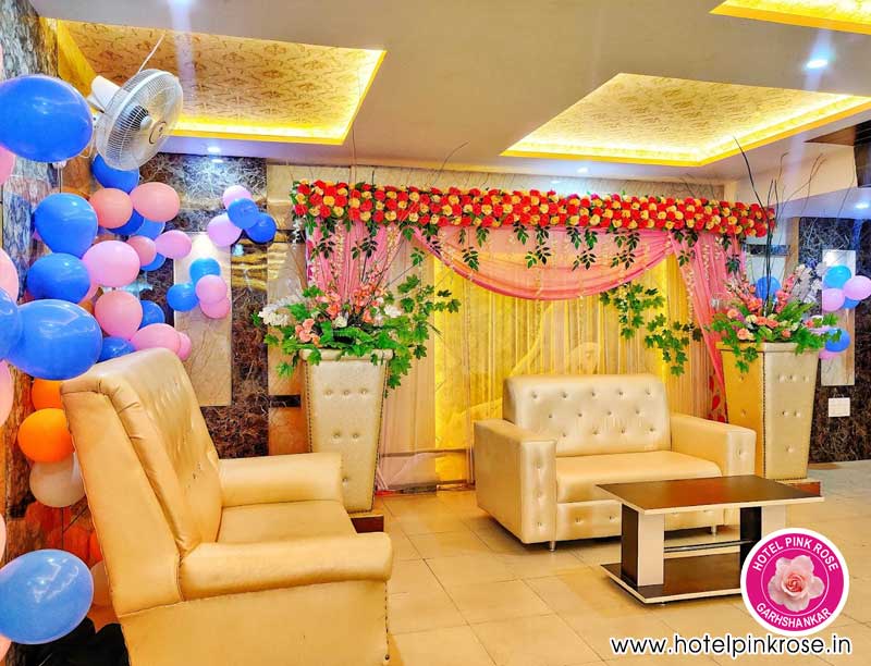Banquet Hall Functions Kitty Party Hall Hotel Pink Rose Garhshankar Hoshiarpur