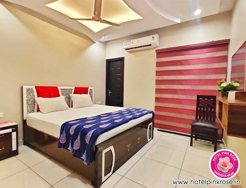 Deluxe Room Hotel Pink Rose Garhshankar Hoshiarpur